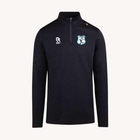 Halfzip (Heren) zwart